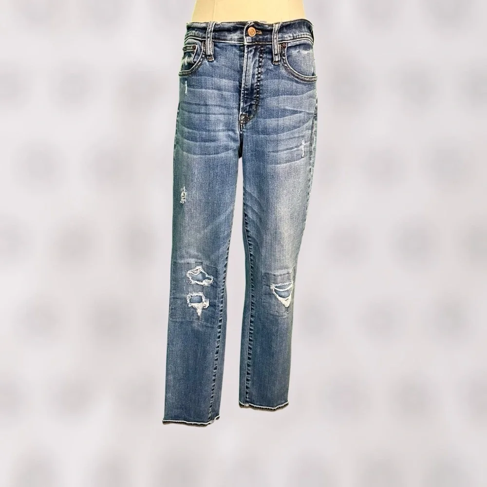 J. Crew ‘Vintage Straight Jeans’ in “Coastline” Wash Size 28
